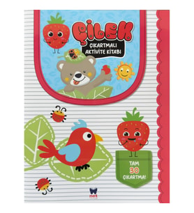 Çilek - Çıkartmalı Aktivite Kitabı