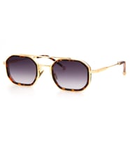 Falenti AE2409-C5 51 Unisex Güneş Gözlüğü (Altın)
