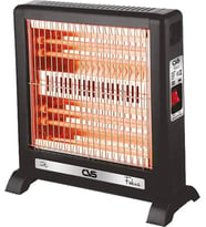 CVS DN 3016 1000 W Şömine Tipi Quartz Isıtıcı (Siyah)