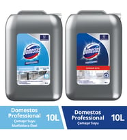 Domestos Profesyonel Çamaşır Suyu 10Lx1+Profesyonel Mutfak 10Lx1