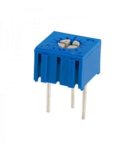 Trimpot 3362P-504 (500K) x 1 Adet  (rf096) (Mavi)