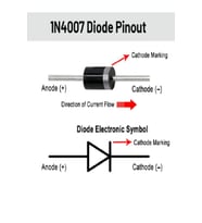 Diyot 1n4007 1 Amper 1000 Volt 10 Adet