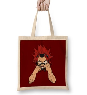 My Hero Academia Kirishima Faces Bez Çanta Uzun Saplı