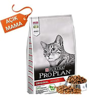 Proplan adult  somonlu yetişkin kedi maması 4 kg  açık mama orijinal cuvaldan bölme (Kırmızı)