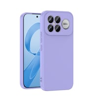 Xiaomi Poco F8 Ultra Kılıf Lansman Tasarım İç Yüzeyi Kadife Silikon (Lila)