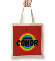 Conor McGregor - Vintage Retro Rainbow Style Warriors Design Wrestlers-Gift Bez Çanta Uzun Saplı
