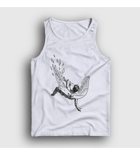 Presmono Unisex Beyaz Icarus Melek Falling Angel Atlet 509549tt (Beyaz)