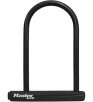Master Lock 8320D Anahtarlı U-Kilit, 7-1/4" X 8", Siyah