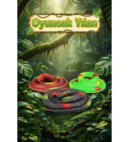 Gerçekçi Oyuncak Yılan - Esnek Dokulu Şaka Yılanı ve Maket Figür 120 cm (Çok Renkli)