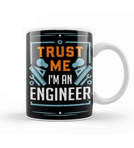 Trust Me I Am An Engineer 05 Kupa Bardak Porselen