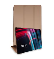 Samsung Galaxy T870 Tab S7 11 Kılıf Tablet Smart Kılıf - Rose Gold