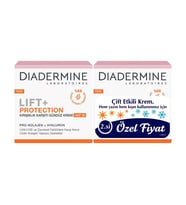 Diadermine Sıkılaştırıcı Kırışıklık Karşıtı ve Güneş Koruyucu Krem 50 ml + 50 ml
