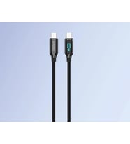 X-PowerDigi 5A 100W 120 Cm Type-C To Type-C Dijital Ekranlı Hızlı Şarj/Data Kablosu