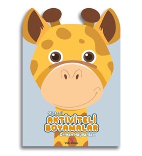Stickerli Aktivite ve Boyamalar Orman Hayvanları