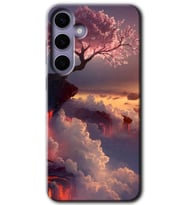 Galaxy S24 Kılıf HD Desen Baskılı Kılıf - Uçurumdaki Hayat