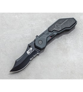 Smith & Wesson® M&P MAGIC®  Assisted Flipper 2.9" Black Liner Lock Combo Bıçak SWMP1BS