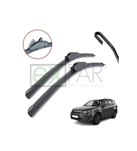 SUBARU FORESTER ÖN CAM SİLECEK SÜPÜRGESİ TAKIMI 2013 - 2018 SAĞ SOL FORESTAR ÖN SİLECEK