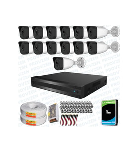 Provzen RV HiLook 13 Kameralı Full HD Geniş Açı Güvenlik Kamerası