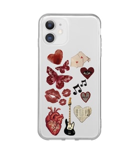 Iphone 11 Uyumlu Aesthetic Tasarımlı Şeffaf Telefon Kılıfı
