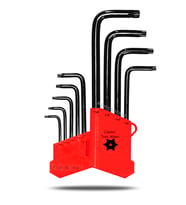 Tork Alyan Seti Yıldız Torx Allen Anahtar Takımı Ortası Delikli Uzun Boy 180Mm