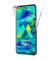Samsung Galaxy M40 360 Kılıf Şeffaf Ön Arka Silikon M 40
