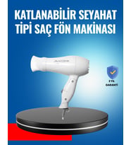 Çift Isı ve Hız Ayarlı Katlanabilir Saç Kurutma Makinesi