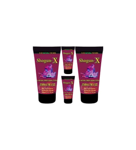 Shogun-X Extra Size Cream 4 Adet 50ml Penis Kaldırıcı Krem
