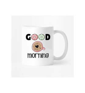 Good Morning Baskılı Kupa Bardak