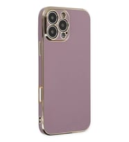 iPhone 16 Pro Kılıf Volet Silikon - Mor