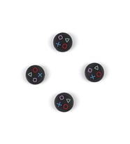 Ps5 Dualsense Xbox Ps4 Ps3 4 Çift Tırtıklı Analog Başlığı Beyaz Ultra Incelik