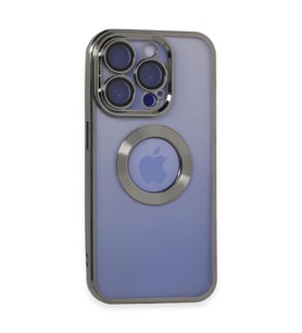 Apple İphone 15 Pro Kılıf Slot Silikon - Titan Gri