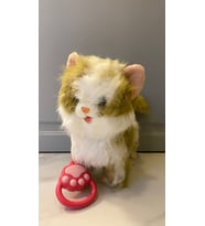 Müzikli Yürüyen Başına Dokununca Miyavlayan Yalayan Kuyruk Ve Başını Sallayan Ses Kaydını Tekrarlayan Pilli Sevimli Peluş Kedi (Sarı)