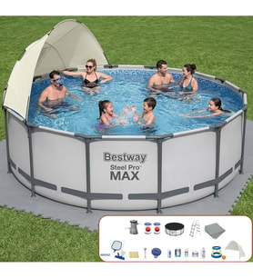 Bestway Yuvarlak Prefabrik FULL Havuz Seti 366x122cm 56420 BW562