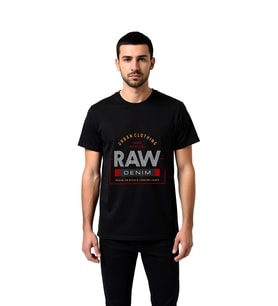 Erkek Denim Kültürü Baskılı Tişört %100 Pamuk Rahat Kesim Günlük Giyim Brooklyn NYC Tasarım Modern