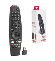 LG Rm-G3900 Lg Smart Tv Unıversal Sıhırlı Kumanda (Netflıx-Amazon Tuslu) - Ses Komut Yoktur. (Siyah)