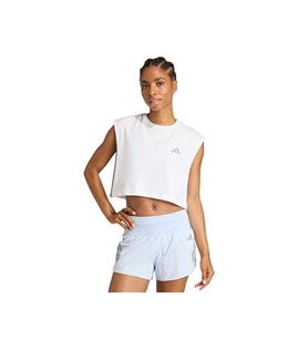 Adidas Run Ess Tk W Kadın Koşu Crop Üst KA0290 Beyaz