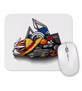 Anime Stuff Mouse Pad