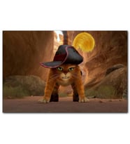 Cakatablo Çizmeli Kedi Çizgi film Görseli
