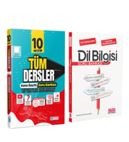 Evrensel İletişim 10. Sınıf Tüm Dersler Konu Özetli Maarif Model ve AKM Dil Bilgisi Soru Bankası Seti 2 Kitap