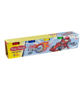Oyun Hamuru 5 Renk F1 Yarışçı 5*100 Gram