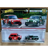 Hot Wheels Premium JBK97 Car Culture 2 Pack Morris Mini // '67 Austin Mini Pickup