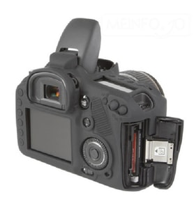 EasyCover Canon 7D Silikon Kılıf ECC7DB(Siyah)