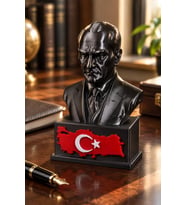 Atatürk ve Türkiye Dekoratif Biblo - 15cm