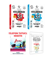 Ankara Yayıncılık 2025-2026 Müfredat 5 Sınıf Türkçe Matematik Haftalık Çalışma Denemeleri (Çok Renkli)