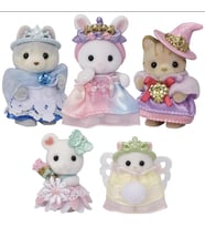 Sylvanian Families Kraliyet Prensesleri Seti 5703,Mini Prensesler Oyun Seti