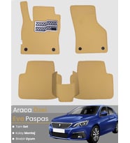 PEUGEOT 308 (2007-2012) Uyumlu EVA Paspas Tam Set–Araca Özel,Oto Paspas,Kolay Montaj