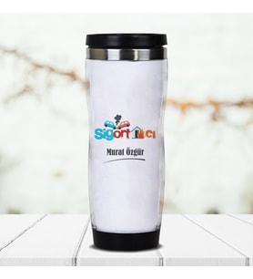 Sigortacılar İçin Hediyelik Kişiye Özel Termos Bardak