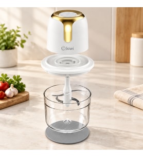 USB Type-C Şarjlı Mini Blender 3 Bıçak 1.2L