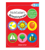 Noktaları Birleştiriyorum - Kırmızı Kitap +5 Yaş