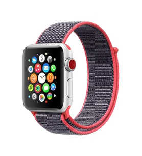 E2M APPLE WATCH 42-44MM KRD-03 HASIR KORDON UZAY GRİ